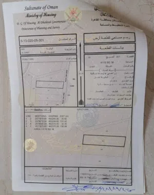 أرض زراعيه .للبيع. مساحه القطعه 4000 الف وزود يوجد في القطعه بناء وحده سكنيه جميع الخدمات متوفره