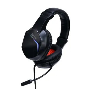 سماعة قيمنق MeeTion HP022، Gaming Headset، سماعة رأس RGB سلكية USB + 3.5mm