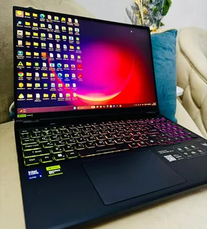 لابتوب جيمنج Acer Predator احدث معالج بالسوق ultra 9وكرت شاشه سفاح 5060مشحون مره واحده