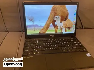 لابتوب نضيف مستعمل شهرين فقط بجميع محقاته للبيع