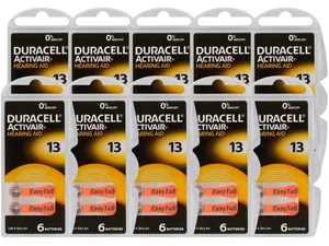 بطاريات دورسل قياس 13 / Duracell PR48 Size 13 بطاريات لسماعات الاذن