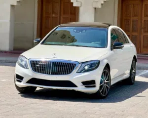 مرسيدس بنز S550  موديل 2015 4 فصوص  فل اوبشن  ممشى 143،000 كم   بدون اي اعطال  مسرفس