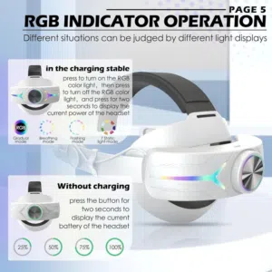 EGB حزام رأس شحن الألعاب EGB gaming charging head strap