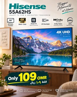 Hisense 55 inch 4K Smart Android
