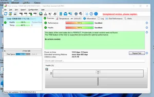 هارد Lexar SSD / 128 - هيلثى 100% + نظام Windows 11 + حزمة برامج مجانية و توصيل مجانى