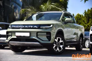بيك أب ريدار كهربائي بالكامل، بانوراما، بسعر مميز 27,900د، لون زيتوني Riddara RD6 2025 4x4 Ev