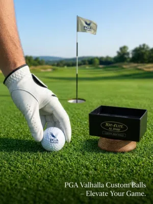 Original golf balls souvenir PGA Valhalla 2000 - rare case كرات جولف أصلية تذكارية