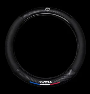 CAR STEERING WHEEL COVER - LUXURY