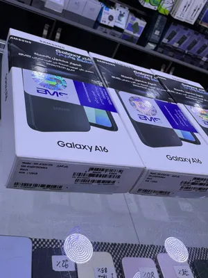 SAMSUNG A16 (128GB/4RAM) سامسونج (A16) (128جيجا ) متوفر جديد كلين داخل ليما موبايل بكفالة الوكيل