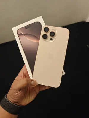 Iphone 16 pro max 256gb Tdra Dessert Titanium with apple care +