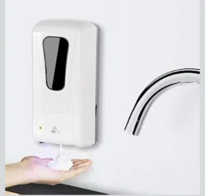 03pice Soap/Foam Dispenser 1200ML Automatic Soap Dispenser for Bathroom and Kitchen (slightly used)