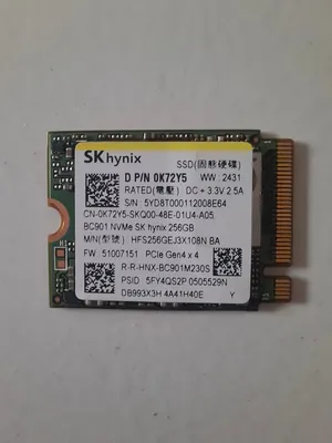 256GB NVMe SSD SK hynix