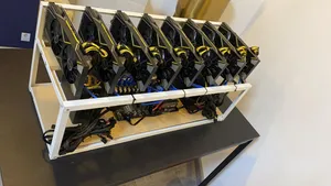 - Mining rig - 8 x GPU  - RX 5700 XT Challenger D 8G OC - Brand: ASROCK - Chipset Manufacturer: AMD