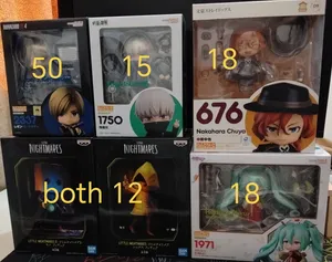 Original figures and nendoroids