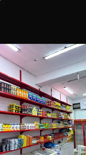 رف الطول 6 متر  ابو 40 عرض الرف