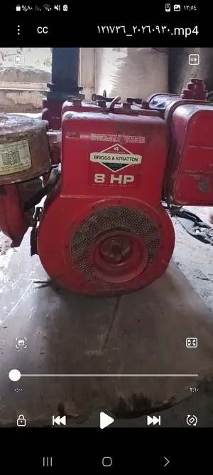 للبيع ماطور ماء Briggs & Stratton أمريكي أصلي 65 الى70 كيلوا وزنه قوة 8 حصان - حديد زهر -