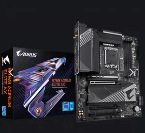 مذربورد B760 AORUS ELITE AX ddr5 ومعالج i5 13400f
