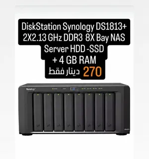 Synology diskstaion DS1813+ scalable 8-bay
