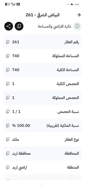 ارض للبيع في منطقه سال