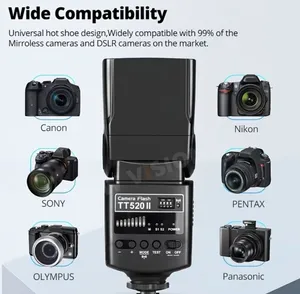 فلاش Godox TT520II لجميع انواع الكاميرات