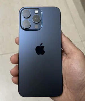 clean dark blue iPhone15 pro max  1tb  96%