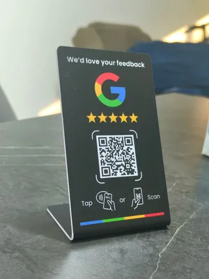 Google NFC Stand Black and White Colour