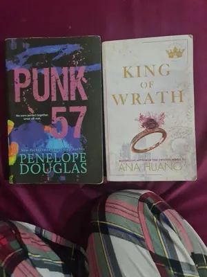 Popular Romance Books Bundle: King of Wrath + Punk 57 (Paperbacks)