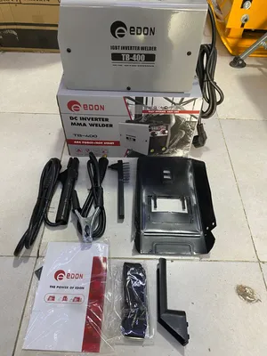 مكينة لحام حديد اصلية شركة EDON لحامة الحديد WELDING TB400 روت لحامات حجم وسط ممتازة جدا ضمان 6 شهر