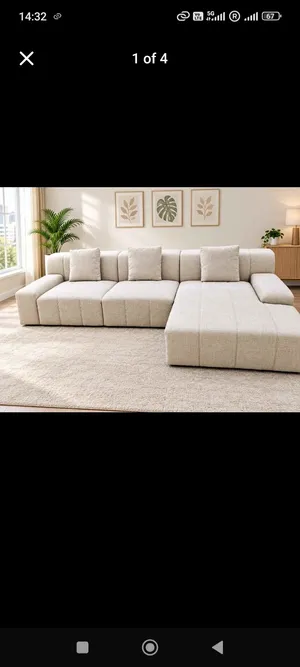Lounge 3 Seater Sofa with Left Chaise for sale