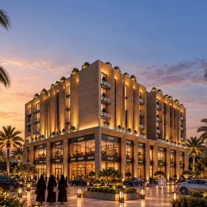 شقق سكنيه راقية للبيع وسط مجمع يضم مول تجاري