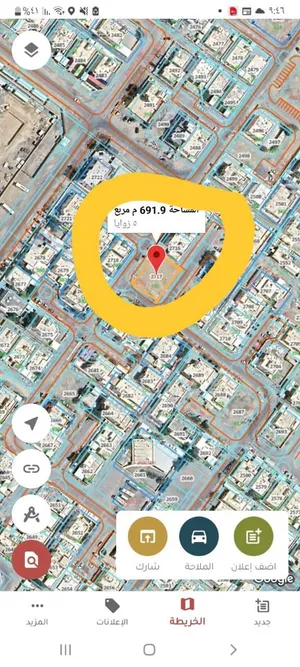ارض في العامرات الخامسه كورنر من المالك مباشر