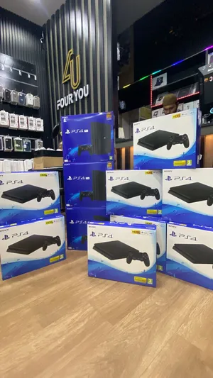 بلاستيشن ps4 slim جديد و مستعمل ( موقع المحل نزوى / حي العين ) ضمان سنه كامله