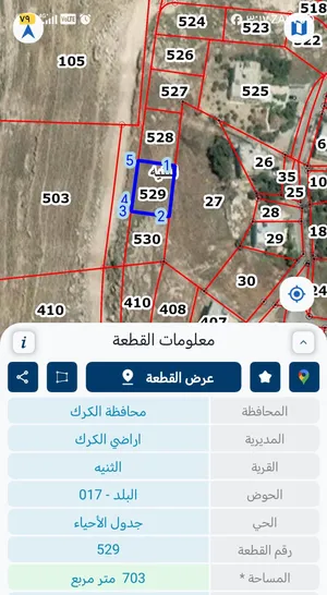 قطعه ارض الثنيه
