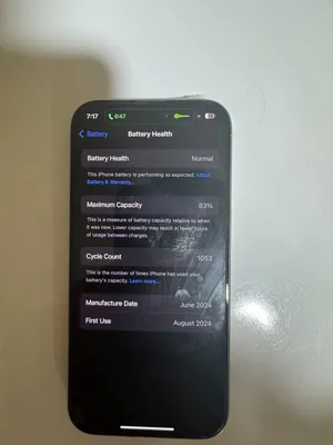 للبيع iPhone 15 Pro بحالة ممتازة جدًا وشبه جديد.