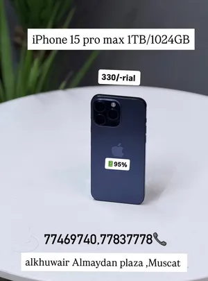 iPhone 15 Pro Max 1 TB (1024 GB) Good condition and best device