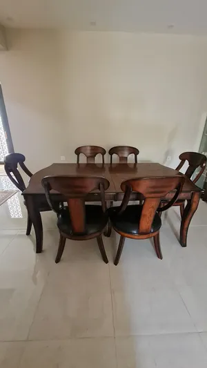 طاوله سفره مع 6 كراسي