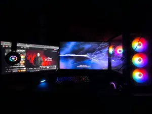بي سي جيمنج متكامل للبيع  كيس كمبيوتر ألعاب RTX 4060 و i5 جيل 14