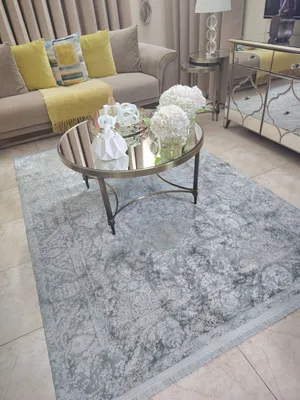 2 Turkish carpet for sale  Size is 160*230 Colour is grey light blue very nice and fit all furniture