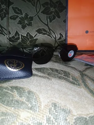 نظارة ريبان بلاك اديشن جلال ابو مويس ريبان اصلية RAY BAN Black Hexagonal 54 mm Polarized من معرض