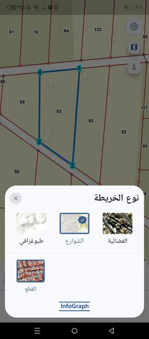 ارض بشارع البتراء تحتوي على بيت قائم ومزود بعداد كهرباء مستقل واجهة مسوره ومشيكه