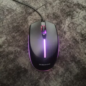 ماوس كازيوني  Borofone BG10 LED Gaming Wired Mouse. rgb مقلد للقيمينق