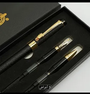 طقم أقلام الحبر الفاخرة - لعشاق الأناقة والخط العربي المتميز