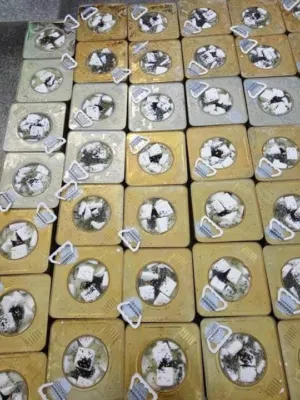 اجبان الخير جبنه بيضاء بلديه حليب غنم صافي 100% مكفوله