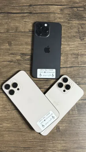 بحال الوكاله جميع القطع اصليه iPhone 16 Pro Max 256GB