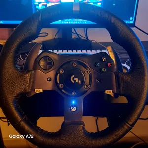 دركسون Logitech G920 + دواسات — نظيف وجاهز