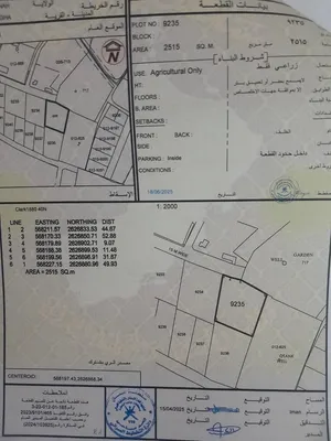 ارضين زرعية للبيع المصنعة