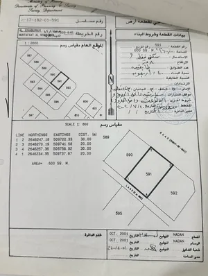 للبيع ارضين شبك سكنية في مرتفعات الخابوره مخطط 182