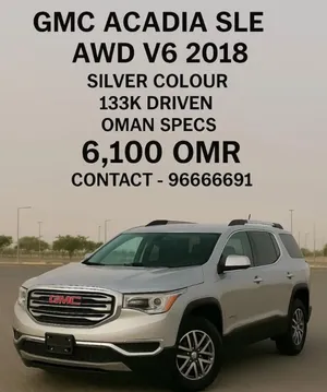 GMC Acadia SLE للبيع 2018