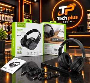 سماعات BAVIN BH-51 Wireless Headphone المميزة بسعر التخفيض متوفر خدمة توصيل مجانية
