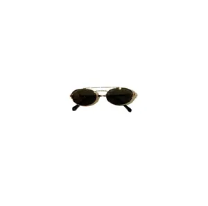 Miu Miu Womens 54ZS Logo Oval Sunglasses